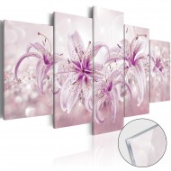 Tableau sur verre acrylique  Purple Harmony [Glass]