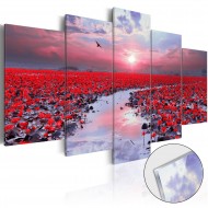 Tableau sur verre acrylique  The River of Love [Glass]