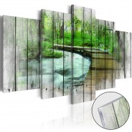 Tableau sur verre acrylique  Forest of Secrets [Glass]