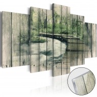 Tableau sur verre acrylique  The River of Secrets [Glass]