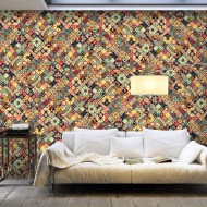 Papier peint XXL  Rainbow Mosaic