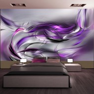 Papier peint XXL  Tourbillons pourpre II