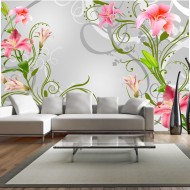 Papier peint  Subtle beauty of the lilies III