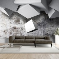 Papier peint  Geometric rain
