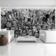 Papier peint  ÉtatsUnis, New York noir et blanc