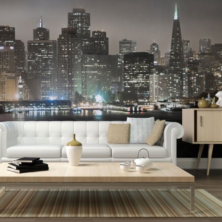 Papier peint  San Francisco by night