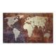 Papier peint  continents de fer