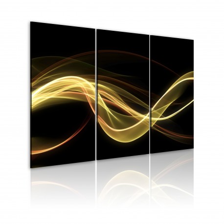 Tableau  Fumée claire sur le fond foncé