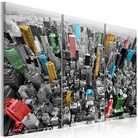 Tableau  New York  impression en CMYK
