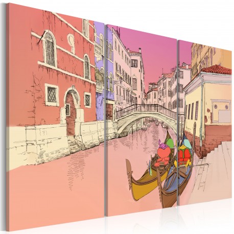 Tableau  Romantic gondolas