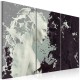 Tableau  Black or white?  triptych