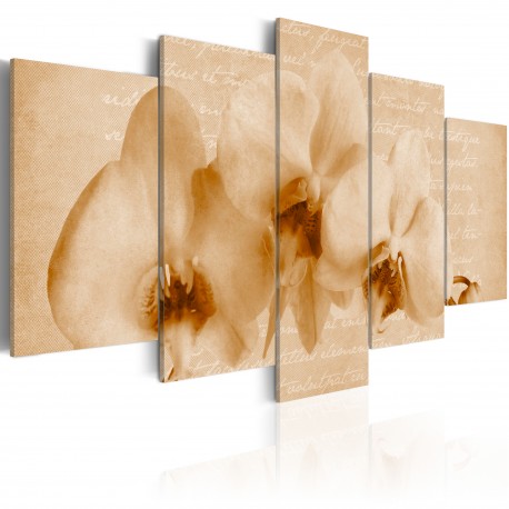 Tableau  Orchidée et mélancolie