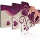 Tableau  Coeurs et lys