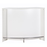 Meuble Bar Blanc 2 Portes Drapeau Suisse