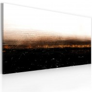 Tableau peint à la main  Black soil (Abstraction)