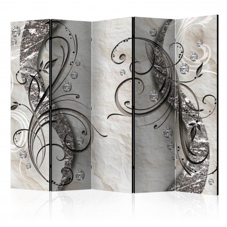 Paravent 5 volets  Diamond Trail II [Room Dividers]