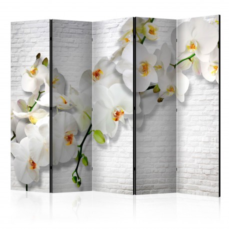 Paravent 5 volets  The Urban Orchid II [Room Dividers]