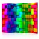 Paravent 5 volets  Colourful Cubes II [Room Dividers]