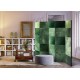Paravent 5 volets  Green Puzzle II [Room Dividers]