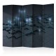 Paravent 5 volets  Black City II [Room Dividers]