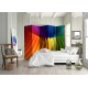 Paravent 5 volets  Rainbow Wave II [Room Dividers]