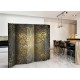 Paravent 5 volets  Golden Butterfly II [Room Dividers]