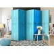 Paravent 5 volets  The Blue Boards II [Room Dividers]