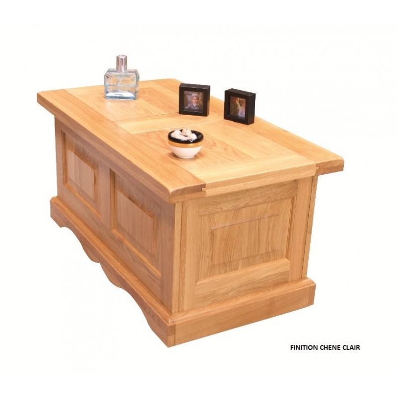 Table Basse Bar Chene Clair Beaux Meubles Pas Chers