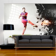 Papier peint  Power of football