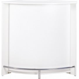 Meuble Bar Comptoir Cuisine Blanc 107 cm