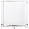 Meuble Comptoir Bar Blanc 106 cm