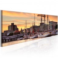 Tableau  Port in Hamburg