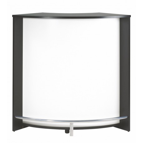 Meuble d'Accueil Noir 106 cm