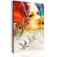 Tableau  Femme ardente