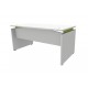 Bureau Ineo 160 x 80 cm Blanc Anis Réglable en Hauteur