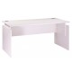 Bureau Ineo 160 x 80 cm Blanc Réglable en Hauteur