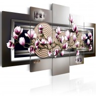 Tableau  Magnolia and Zen garden
