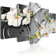 Tableau  Milky orchids