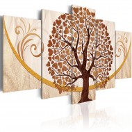 Tableau  Arbre doré de lamour