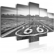 Tableau  Route 66  black and white