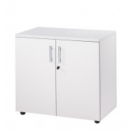 Armoire de Bureau Basse Blanche INEO