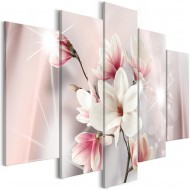 Tableau  Dazzling Magnolias (5 Parts) Wide
