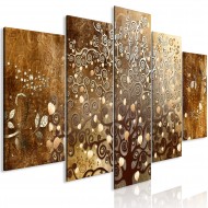 Tableau  Falling Leaves (5 Parts) Wide
