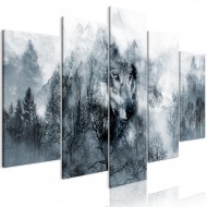 Tableau  Mountain Predator (5 Parts) Wide