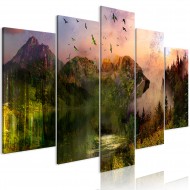Tableau  Bear in the Mountain (5 Parts) Wide