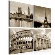 Tableau  European Capitals