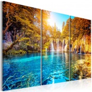 Tableau  Waterfalls of Sunny Forest