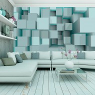 Papier peint  Blue puzzle