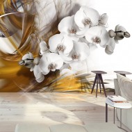 Papier peint  Orchid on fire