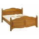 Lit 140 x 190 style anglais pin miel 38140